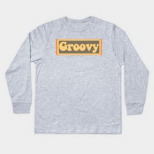 70s Groovy Kids Long Sleeve T-Shirt